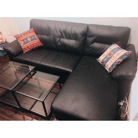 New Knislinge Leather Sofa Ikea 2023