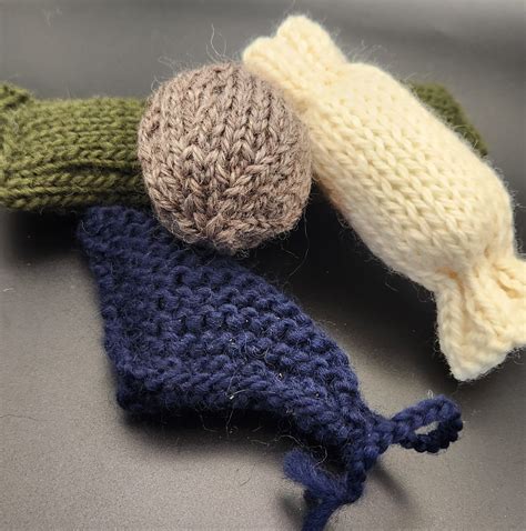 Knit Cat Toy Catnip