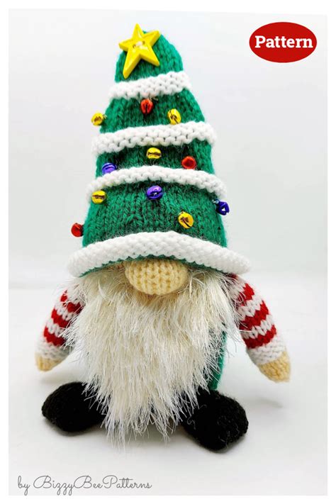 Knit Christmas Gnome Pattern