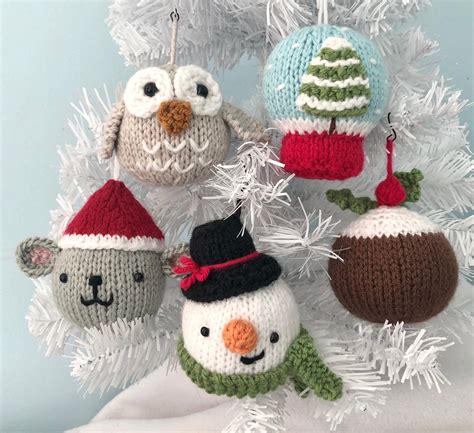 Knit Christmas Ornament Pattern