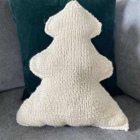 Knit Christmas Pillow Pattern