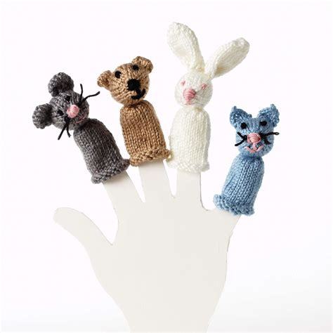 Knit Finger Puppet Patterns Free