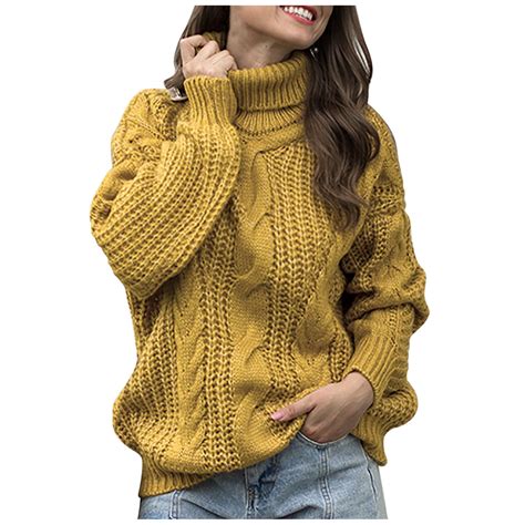 Knit Pullover With Turtleneck