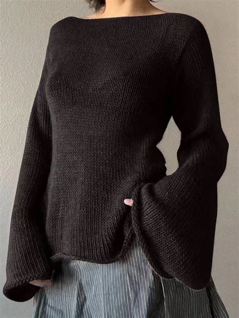 Knit Sleeve Flared