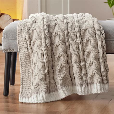 Knit Throw Winter
