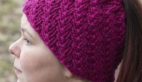 Messy Bun and Ponytail Hat Knitting Patterns In the Loop Knitting