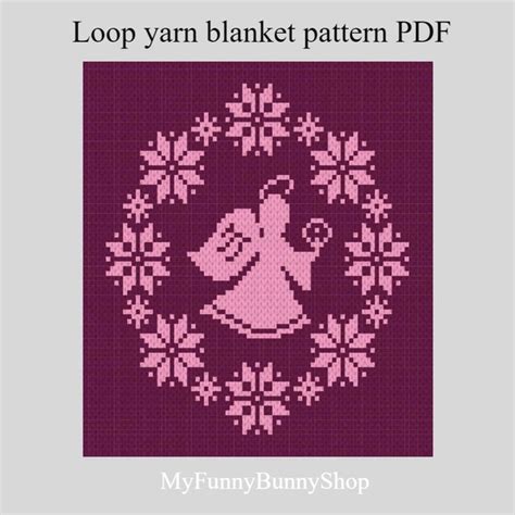 Knitted Angel Blanket Pattern
