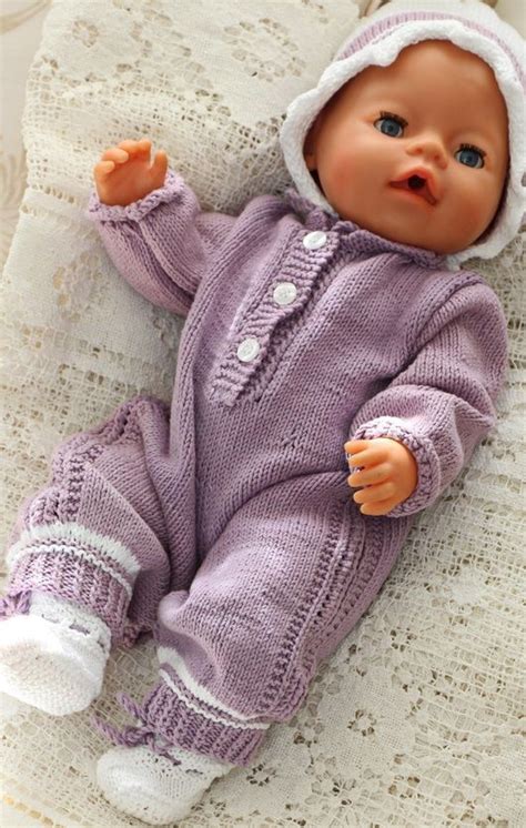 knitted baby doll