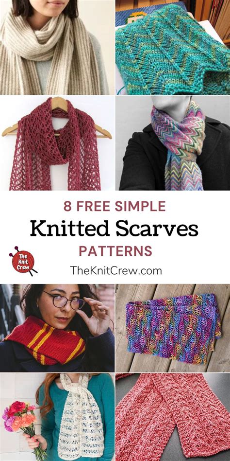 Knitted Scarf Instructions