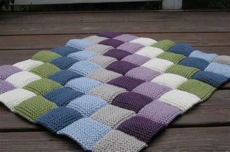 Knitted Squares For Blanket