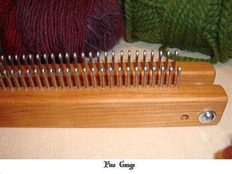 Wood Loom Board Wooden Fine Gage Gift Wood Knitting New