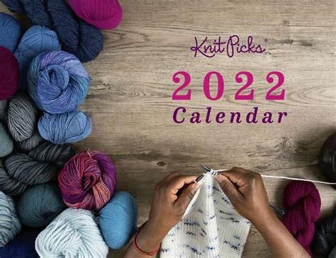 Knitting Calendar 2022 Spoonflower