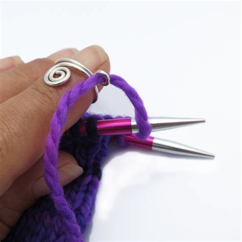 The original 3 loop knitting ring Knit3 crochet ring by