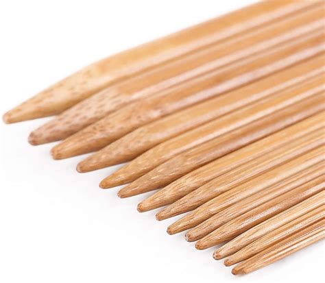 18Piece Circular Bamboo Knitting Needle Set (100cm