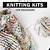 knitting pattern kit