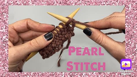 Yarns Knit on Pearl