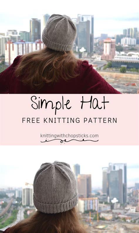 Knitting A Hat With Double Pointed Needles Pattern