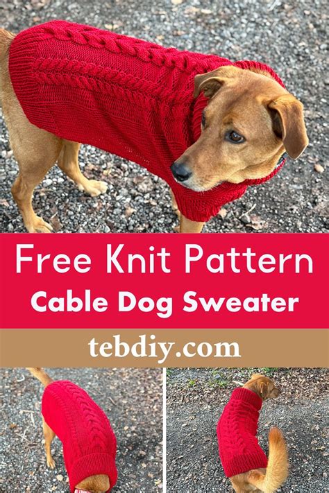 Knitting Dog Sweater Patterns