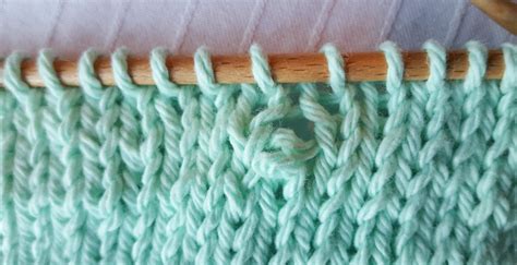 Knitting Dropped Stitch