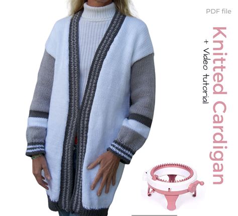 Knitting Machine For Cardigan