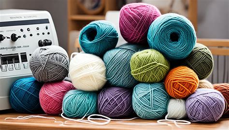 Knitting Machine Yarn Recommendations