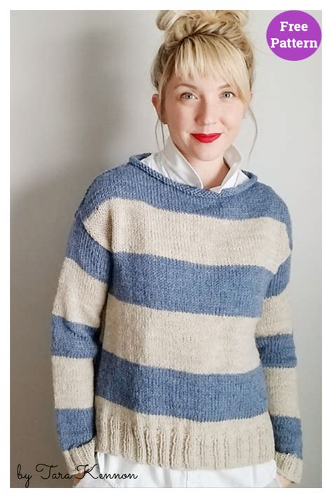 Knitting Pattern For A Pullover Sweater