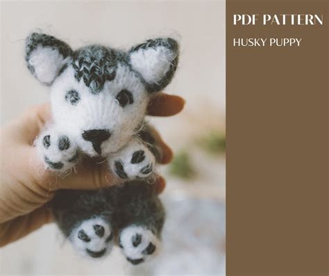 Knitting Pattern For Husky Dog