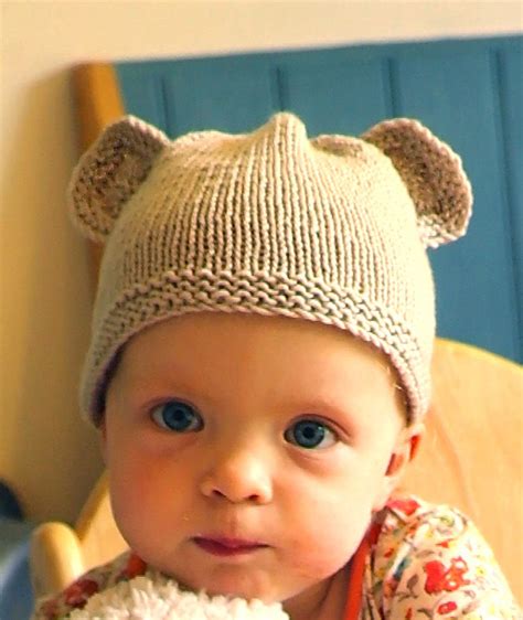 Knitting Pattern Hat For Teddy Bear