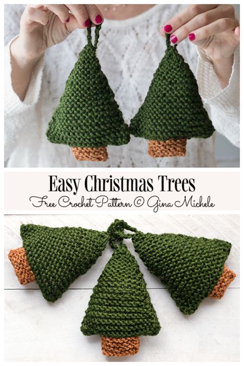 Knitting Patterns Christmas Tree Decorations