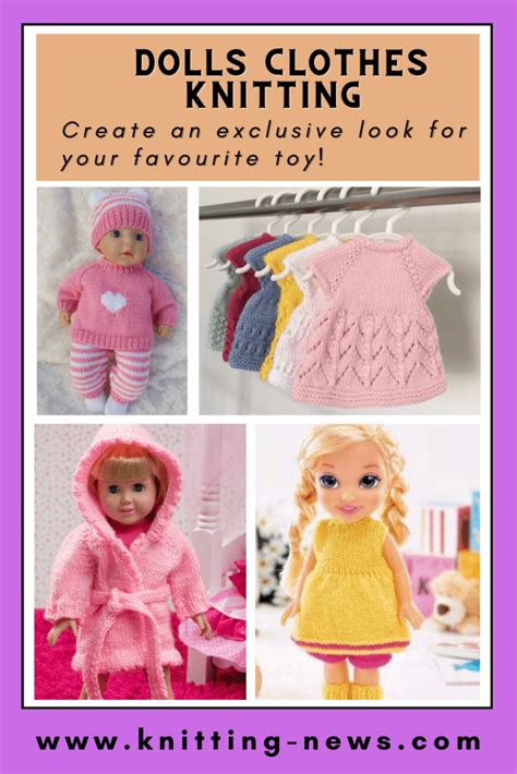 Knitting Patterns Dolls Clothes Free