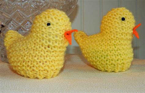 Knitting Patterns Easter Chicks
