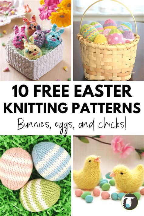 Knitting Patterns For Easter