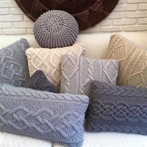 Knitting Pillow Covers Patterns