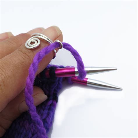 Knitting Yarn Guide Ring
