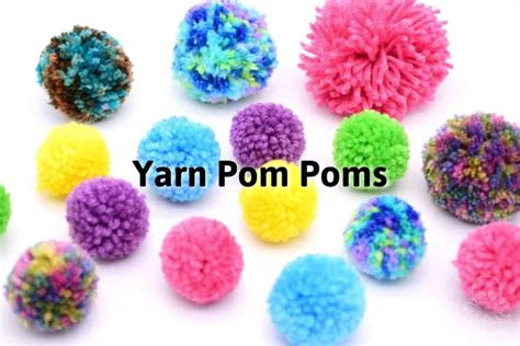 Knitting Yarn Pompom