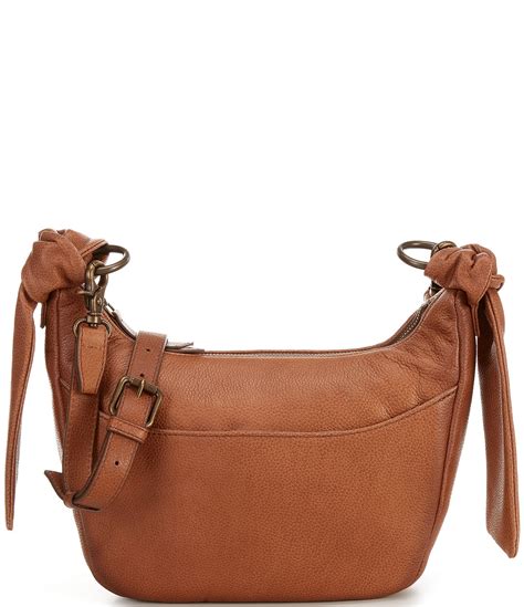 Knotted Strap Leather Bag
