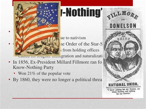 know nothings apush significance