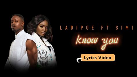 know you ladipoe lyrics