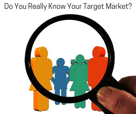 Know your target market