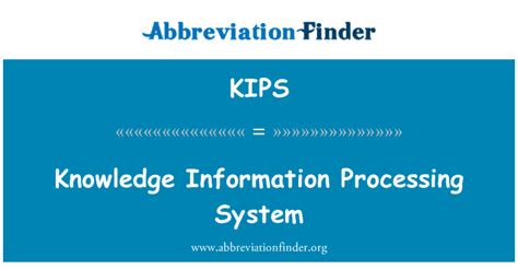 knowledge information processing system short form