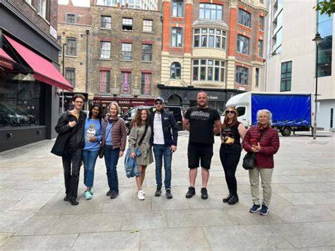 knowledgeable tour guide Soho London