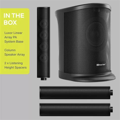 Knox Gear Line Array Speaker System