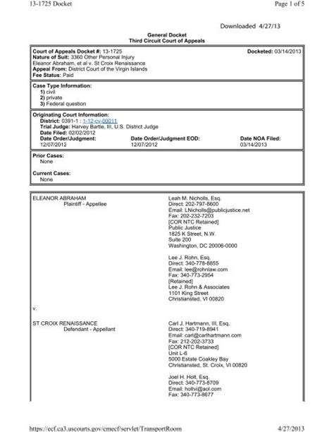 knoxville federal court docket