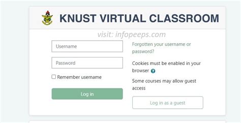 knust student virtual classroom
