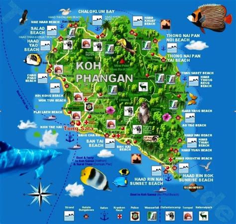 L'île de Koh Phangan dans le golfe de Thaïlande le guide complet