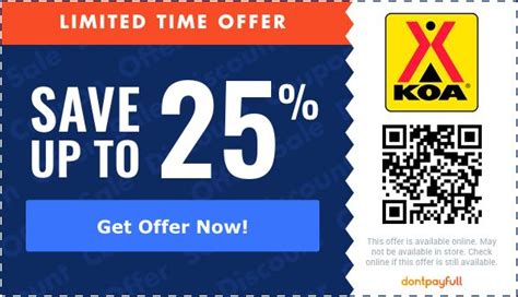 Koa Camping Promo Code
