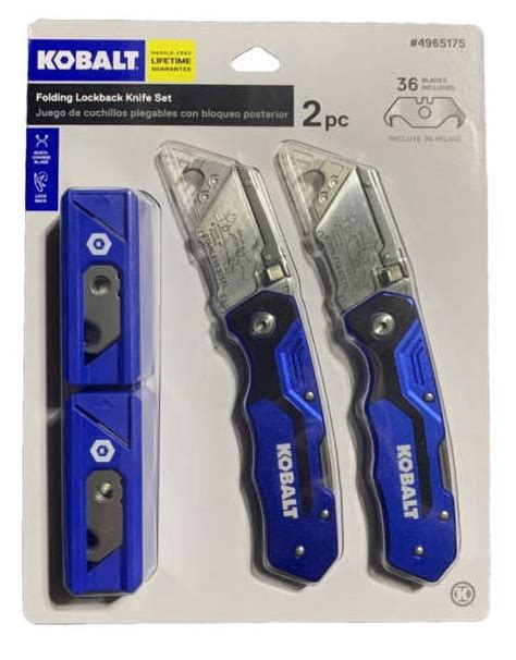 Kobalt Lockback Utility Knife