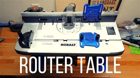 Kobalt Router Table Bit Change