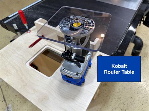 Kobalt Router Table Specs