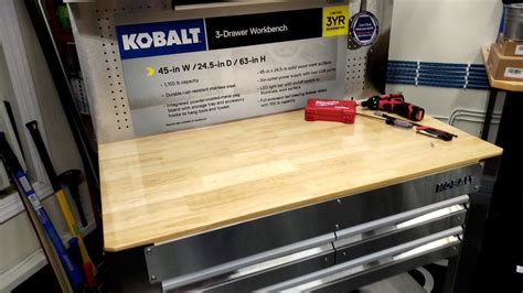Upgrade Your Workspace with Kobalt Stainless Workbench – Durable and Stylish Solution for Your Projects